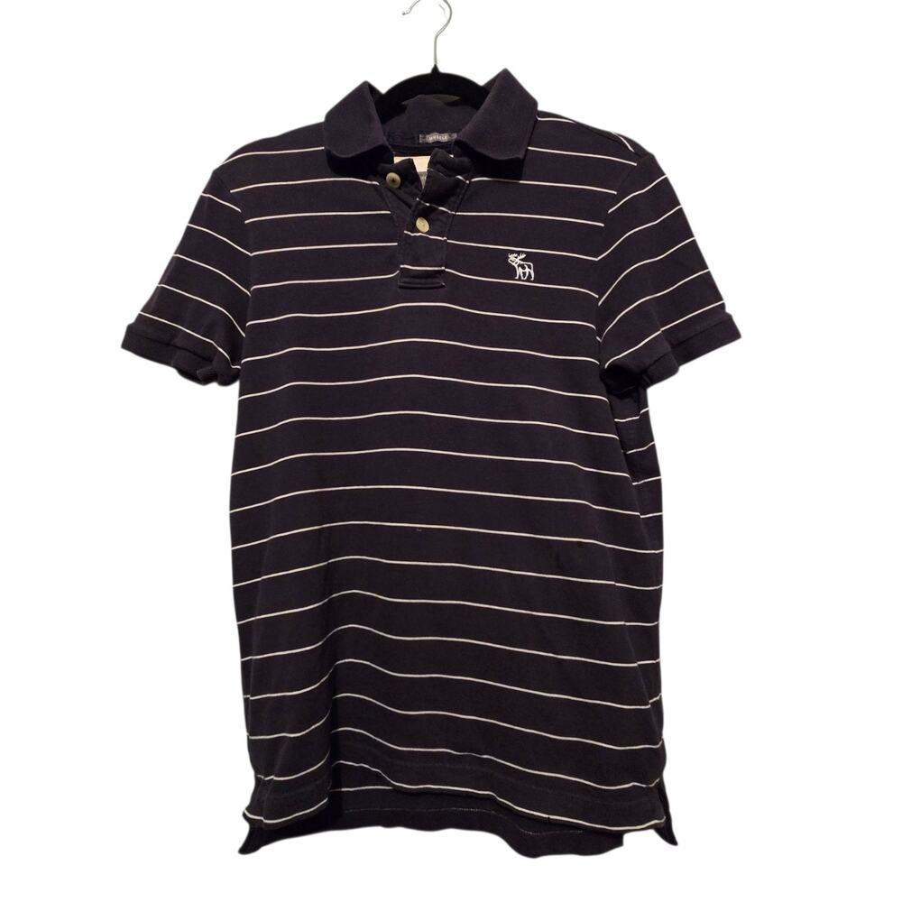 Vtg 90s Y2K Lot Of 4 Polo Shirt Mens SM Rugby Striped Plain Preppy Distressed - Picture 5 of 16